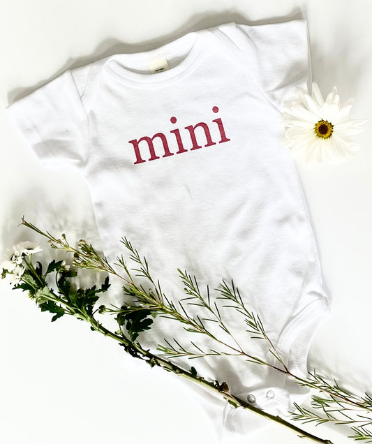 Mini Blush Baby Onesie