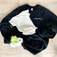Mama Script Raglan Crew Neck Sweatshirt