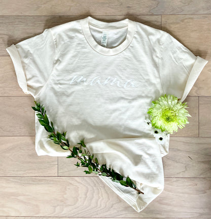 Mama Script Short Sleeve Tee