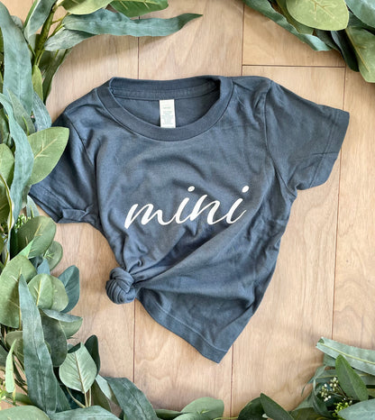 Mini Script Toddler Tee