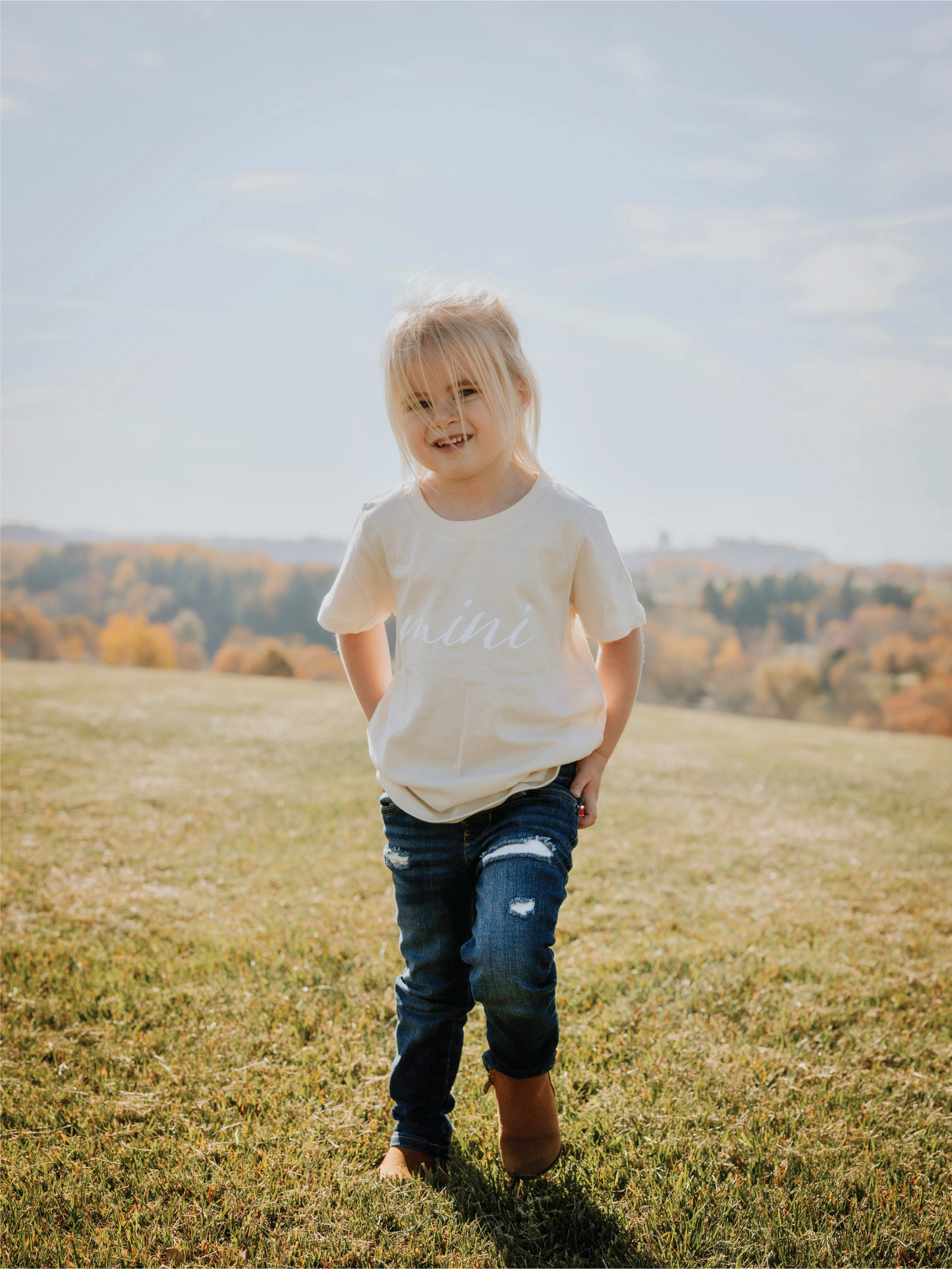 Mini Script Toddler Tee